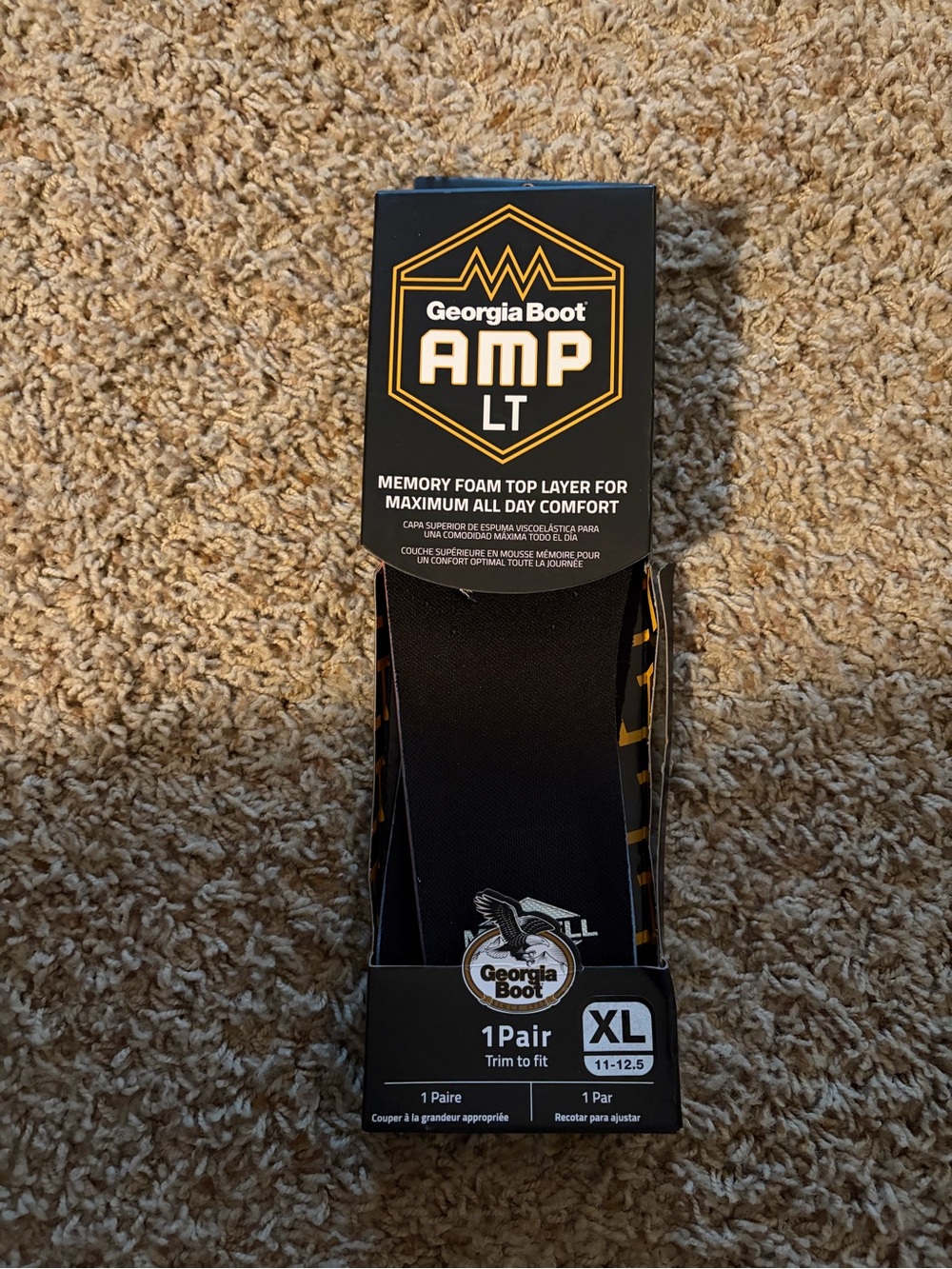 Georgia Boot memory AMP LT Insoles - XL